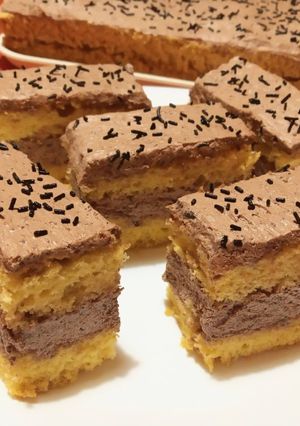 Kakaós-csokis piskóta 🥮 recept fotója