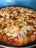 Quick Pan pizza
