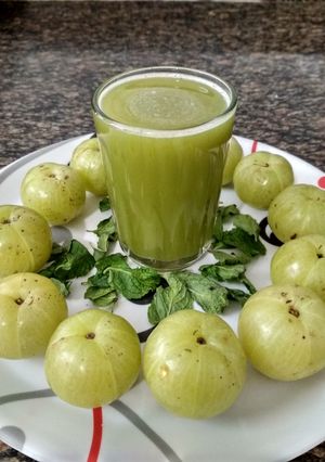 આમળા નું જૂયસ (amla nu Juice Recipe in gujarati) રેસીપી મુખ્ય ફોટો