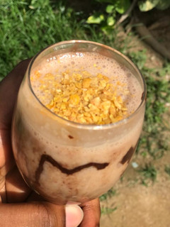 A picture of Cornflakes milkshake.