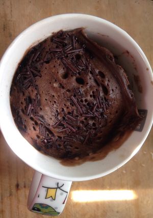 Una foto de Taza de Bizcocho de chocolate