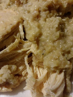 A picture of 4 Ingredients Crock-Pot Chicken With Stuffing.