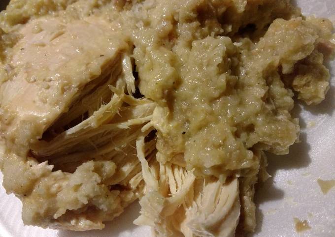 Steps to Prepare Any-night-of-the-week 4 Ingredients Crock-Pot Chicken With Stuffing