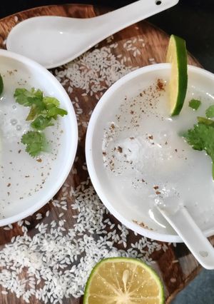 राईस सूप रेसिपी मुख्य फोटो
