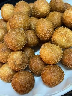 صورة لوصفة كرات الجبن بالشعيريه