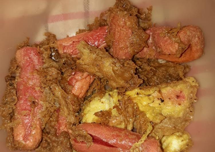 Cara Gampang Menyiapkan Sosis telur goreng Anti Gagal