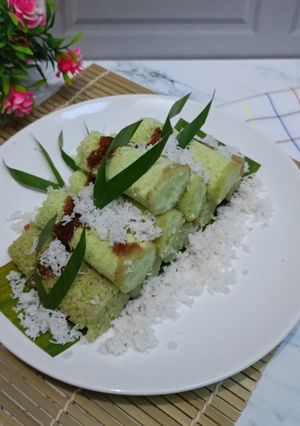 Foto resep Kue Putu Bambu (Tanpa Cetakan Bambu)