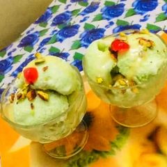 A picture of Peshawari ice cream.
