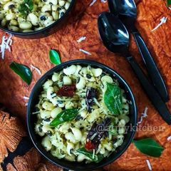 A picture of Karamani Sundal / Black Eyed Peas Sundal.