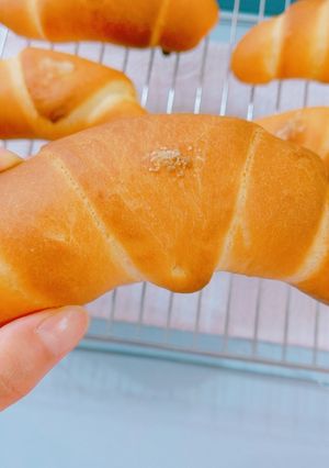 外酥內軟奶油鹽麵包 的食譜成品照片