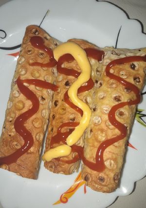 عکسی از دستور سمبوسه رولی متفاوت در توستر