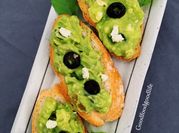 A picture of avocado guacamole
