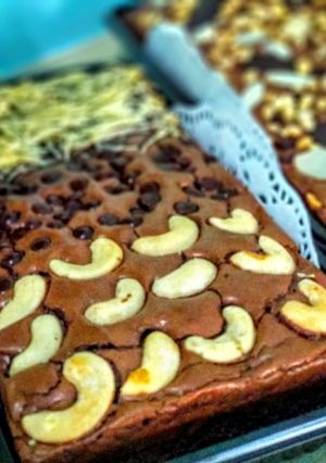Foto resep Fudgy Brownies Shiny Crust