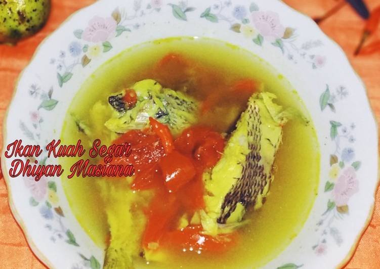 Bumbu Membuat 23. Ikan Kuah Segar yang sempurna