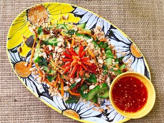 Gỏi Dưa Leo Bò Khô