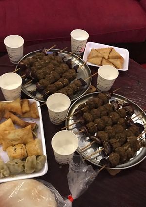 صورة لوصفة كبة بالسيخ