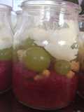 Trifles de remolacha y queso de cabra