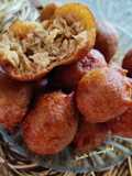 Ripe banana gulgule/ atte aur kele ke gulgule