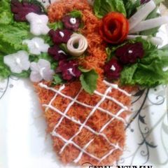 A picture of Vegetables salad.