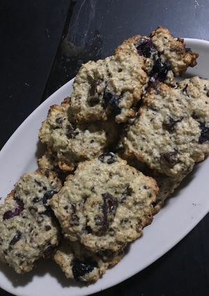 Una foto de Galletitas de avena y chocolate