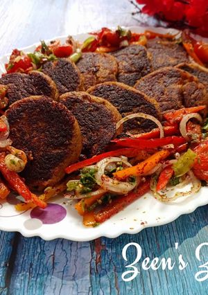 A picture of Shikampuri Kababs.