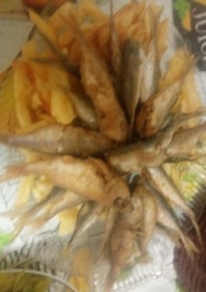 صورة لوصفة سمك مقلي
