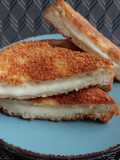 Ropogós mozzarellás szendvics (Mozzarella in carrozza)