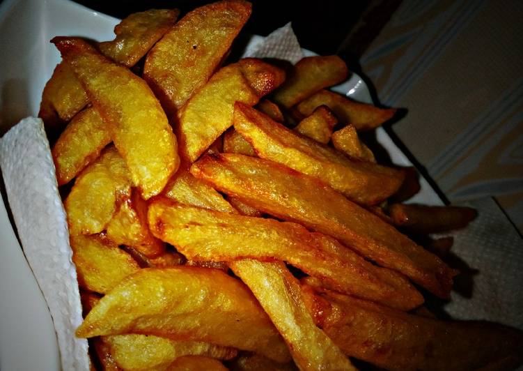 Recipe of Appetizing Crunchy french fries