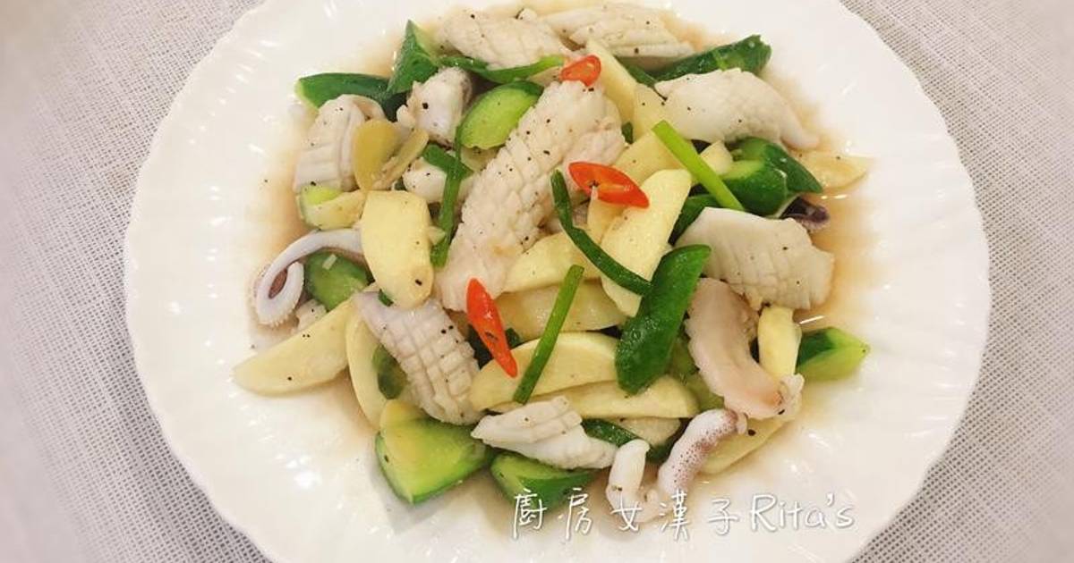 【炒花枝 】料理－ 211 篇食譜與家常做法 - Cookpad