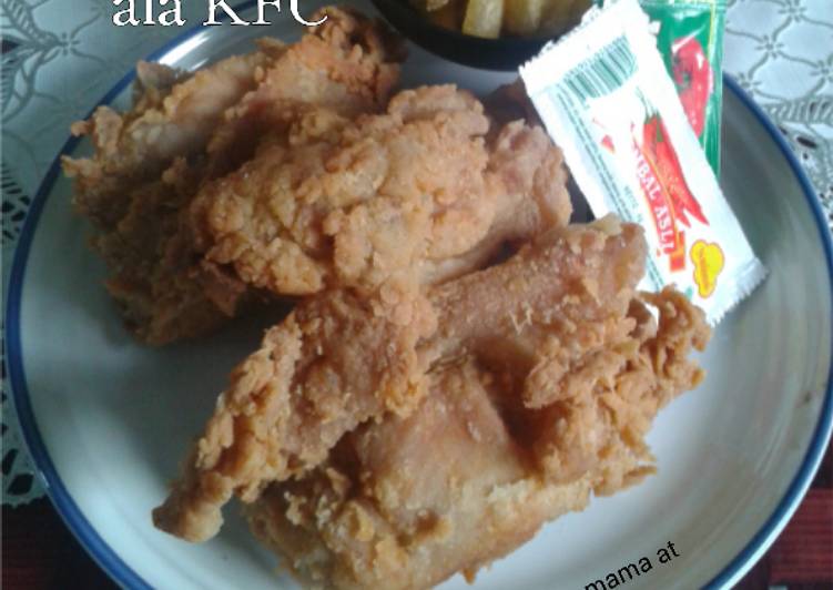 Fried Chicken Ala KFC #pekaninspirasi