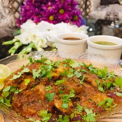 A picture of Fish Karahi.