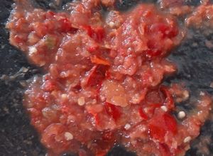Foto resep Sambal mentah tomat ranti