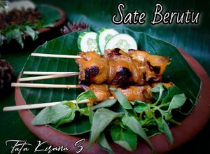 Foto resep Sate Berutu Ala Angkringan (brutu/pantat ayam)