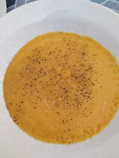 Una foto de Puré de puerros y patatas