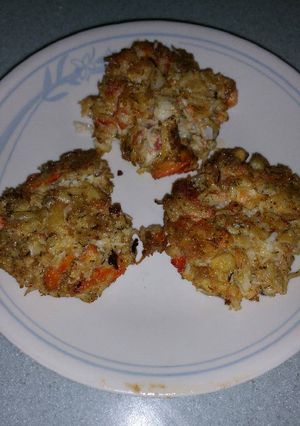 A picture of Breadless Crab Cakes.