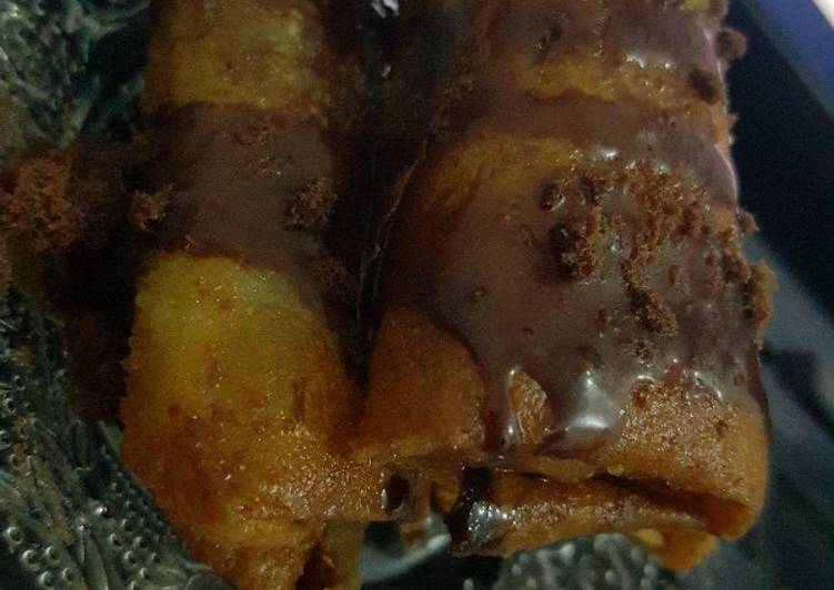 Pisang aroma isi keju milo