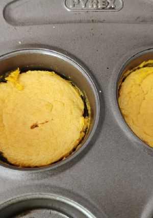Une photo de Flan carottes coco