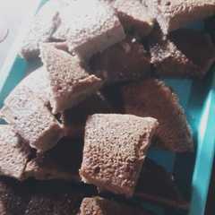 Una foto de Brownie sin manteca