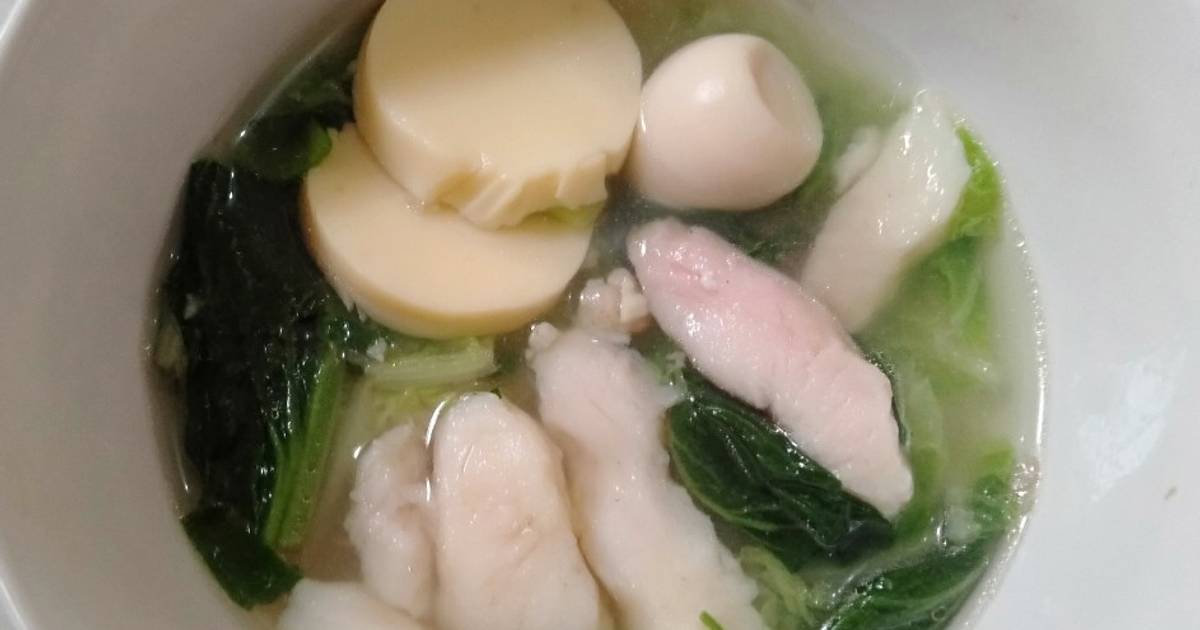 Resep Sup Ikan Tofu Sayur Oleh Miranty Januaresty Cookpad
