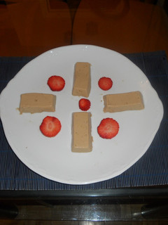 Una foto de Flan de capuchino