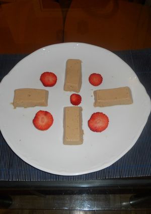 Una foto de Flan de capuchino