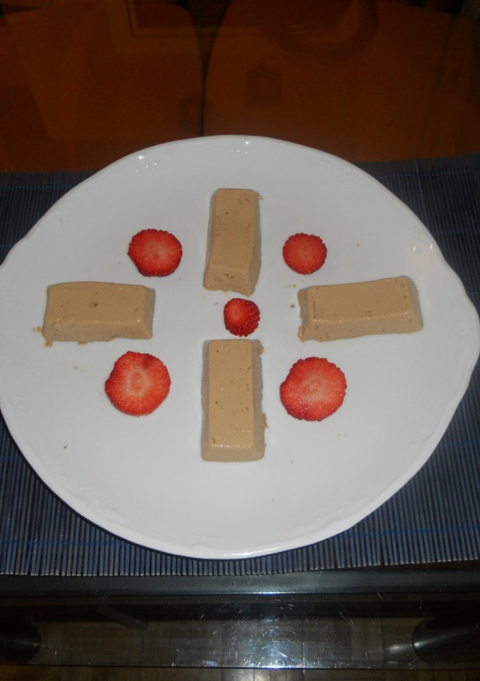 Una foto de Flan de capuchino
