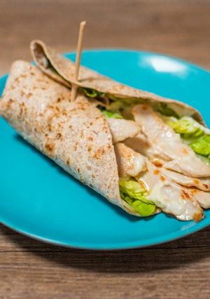 Foto principal de Wrap integral de pollo