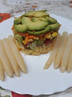 Una foto de Ensalada de verano especial vegetarianos
