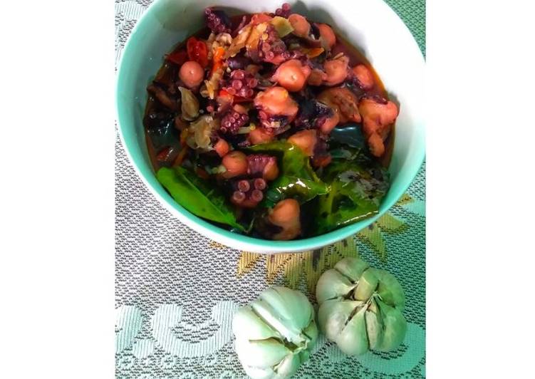 Langkah Mudah untuk Membuat Gurita Pedas Manis By Arkana Mom, Enak Banget