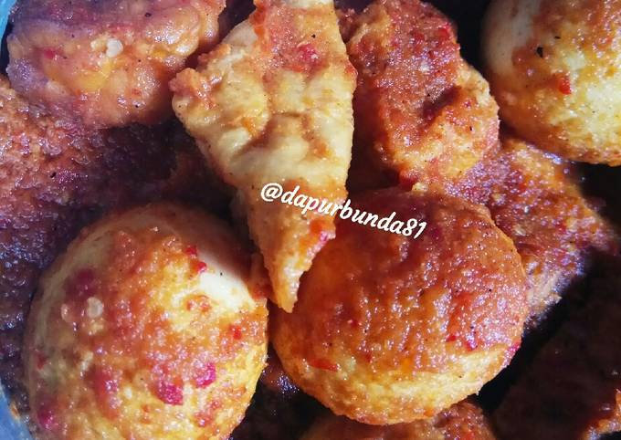 Resep Bali Telor Tahu And Tempe Oleh Andia Rahayu Cookpad