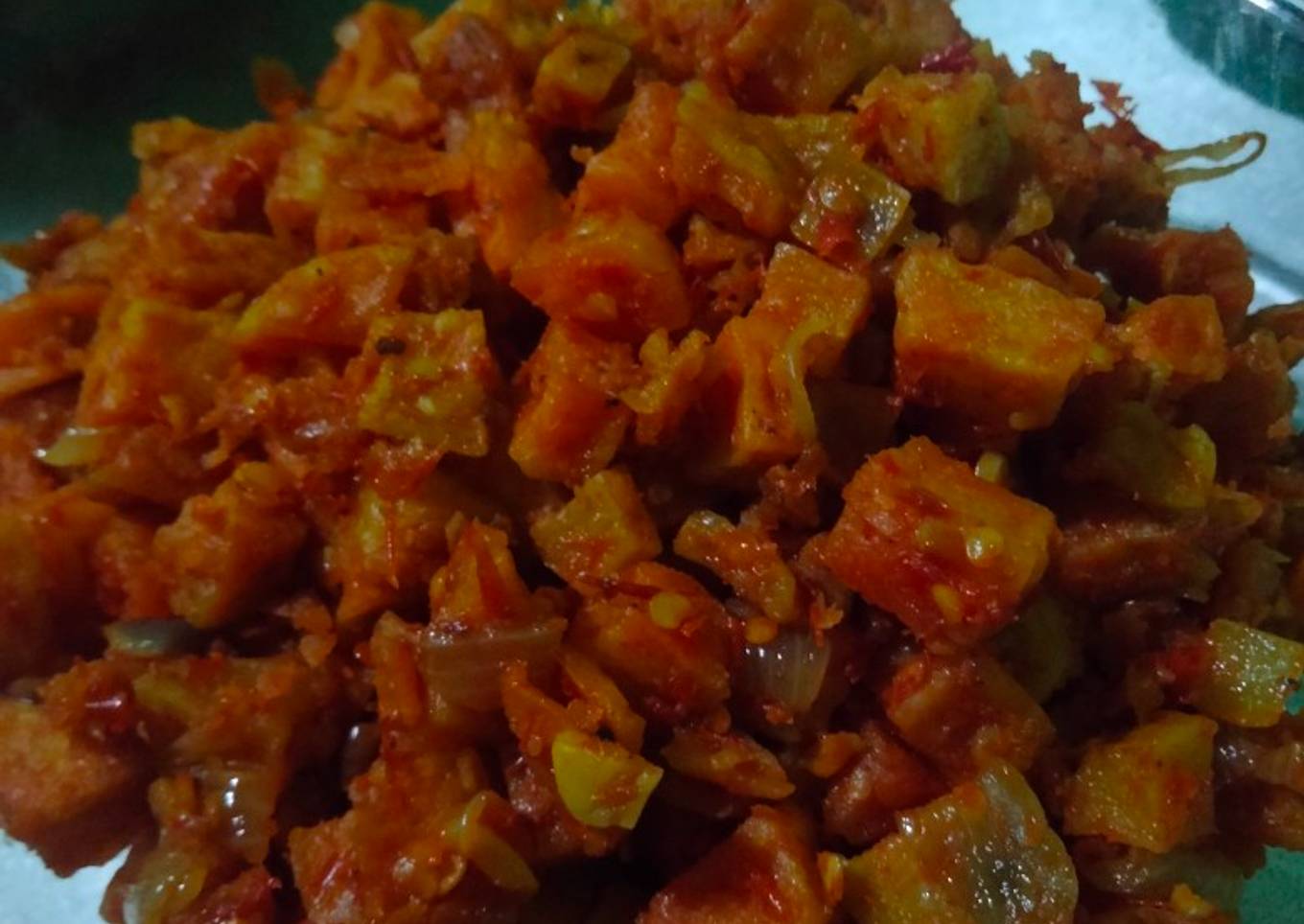 Sambal goreng kentang (tanpa santan)
