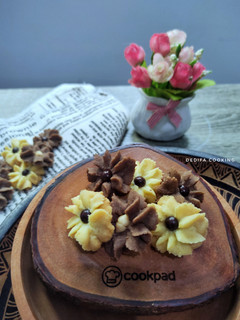 Foto resep 115. Kue Semprit Bunga
