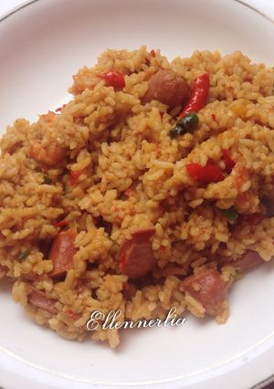 Foto resep Nasi goreng sambal udang
