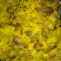 A picture of Cabbage curry.